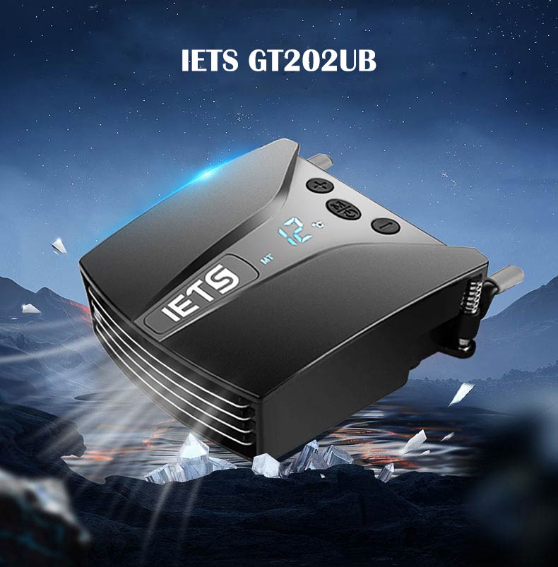  IETS GT202UB مروحة تبريد خارجية USB للكمبيوتر المحمول 