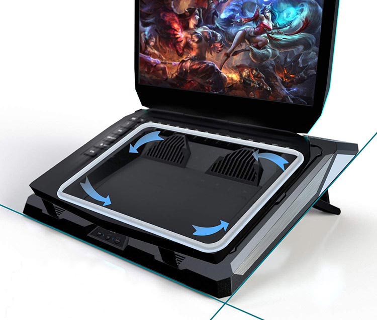 GT300 is compatible with 14 to 17-inch notebooks