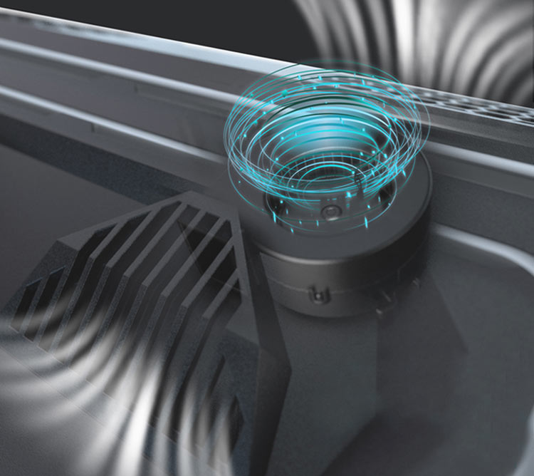 GT300 high-speed cooling fan can decrease temperature fastly