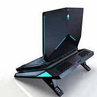 GT300 Laptop Cooling Pad for 14, 15.6, 17-inch Notebooks Dell ASUS MSI etc.