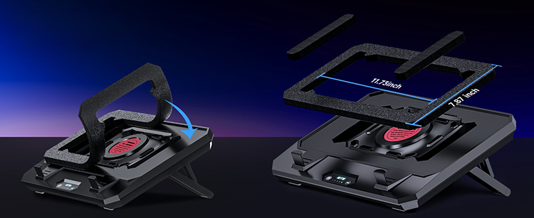 GT350 uses memory foam seal to boost heat dissipation effect