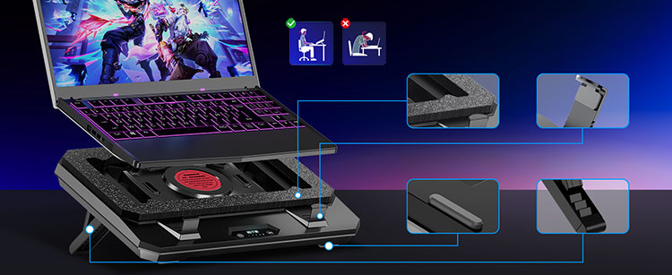 GT350 supports 7-level height adjustment