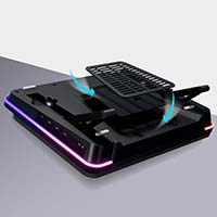 GT600 Gaming Laptop Cooling Pad with 5.5-inch Gigantic Turbo-Fan for 14.1-19.3 inch Laptops