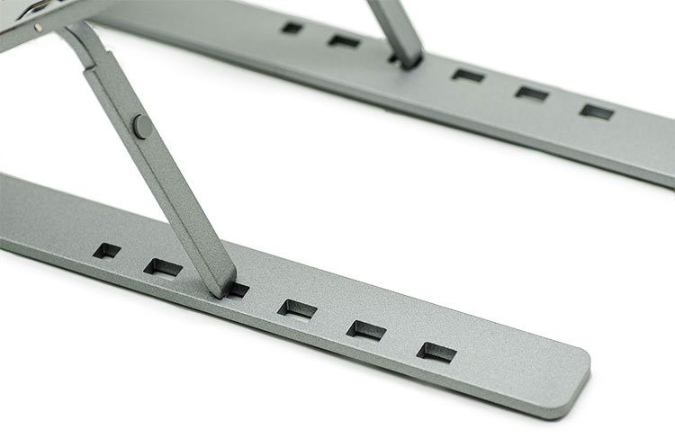 NB00 tablet stand supports up to 6-level height adjustment